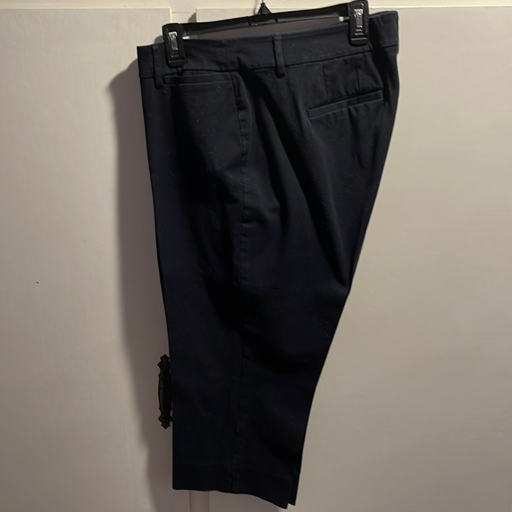 Lane Bryant black Capri